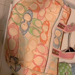 Authentic coach Scribble purse
